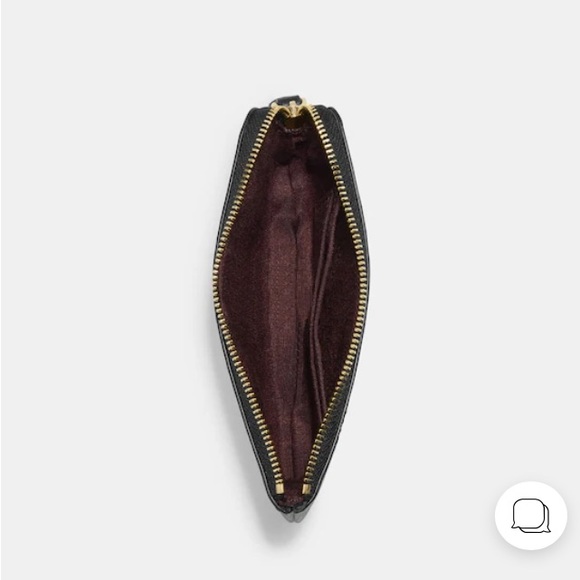 Coach Corner zip wristlet. New in packaging. - Picture 3 of 7